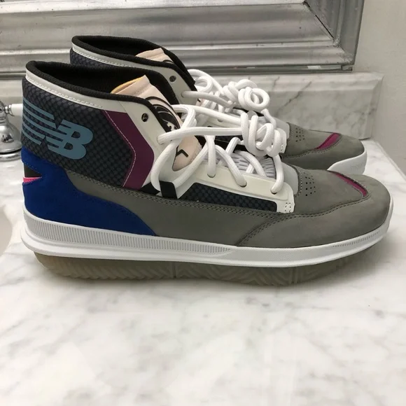 New Balance Shoes New Balance Bb900 Grey White Blue Basketball